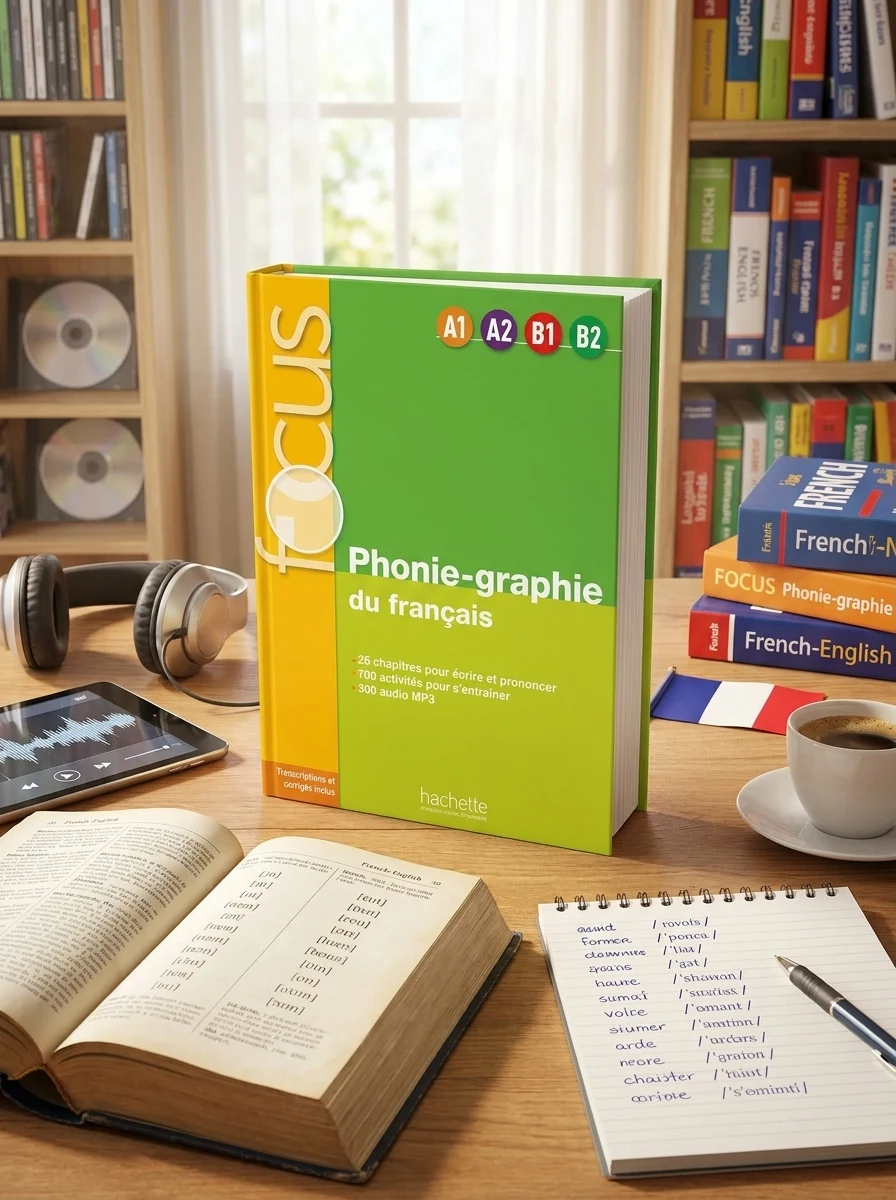 Focus: Phonie-graphie du francais A1-A2-B1-B2 — Вивчення мов