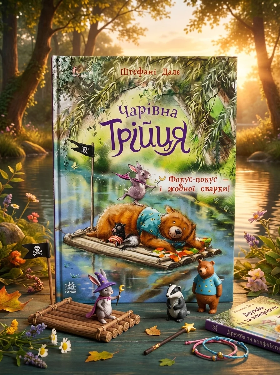 Фокус-покус — і жодної сварки! (Чарівна трійця #2) — Художня література