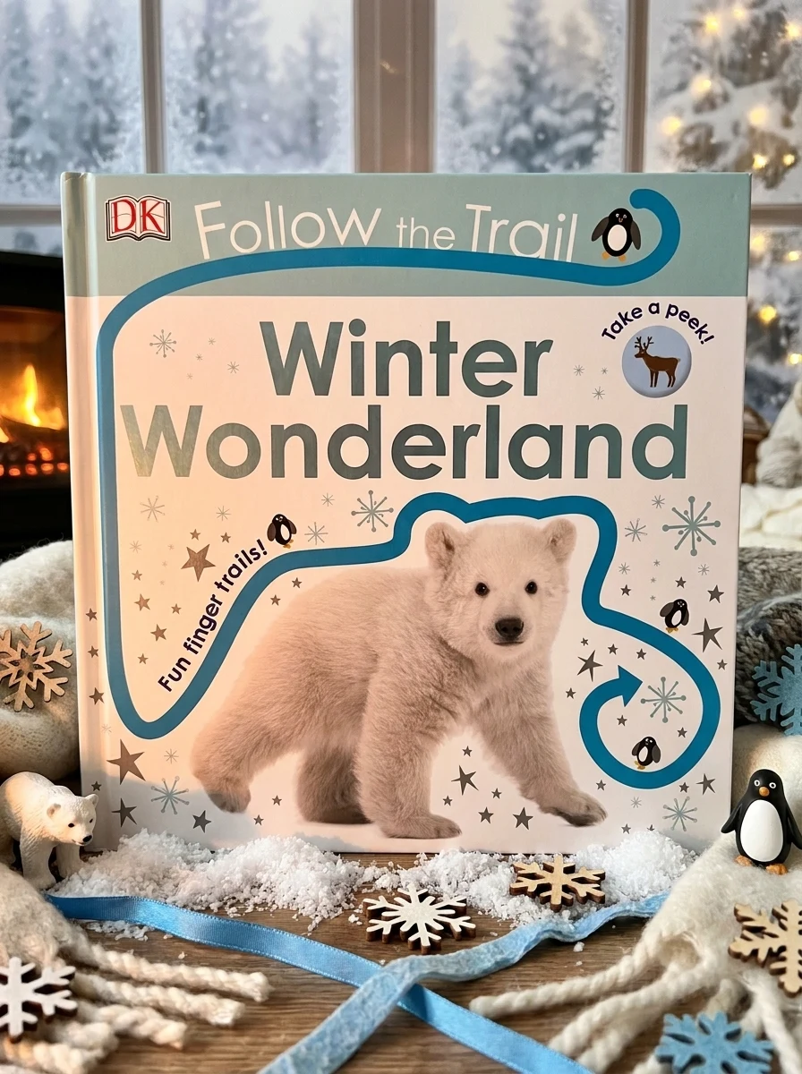 Follow the Trail. Winter Wonderland. Take a Peek! Fun Finger Trails! — Дитяча література