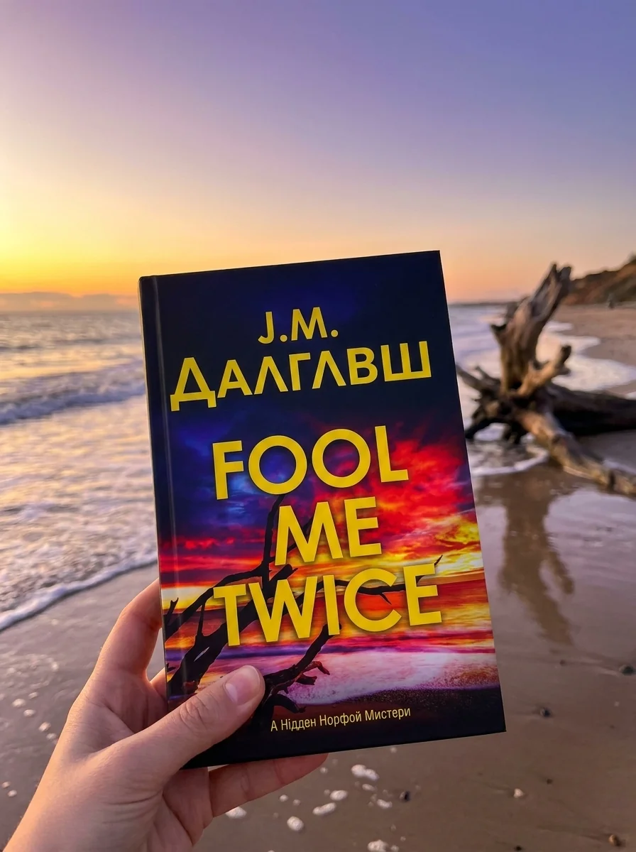 Fool Me Twice. Hidden Norfolk Murder Mystery. Book 10 — Дж. М. Далгліш, обкладинка