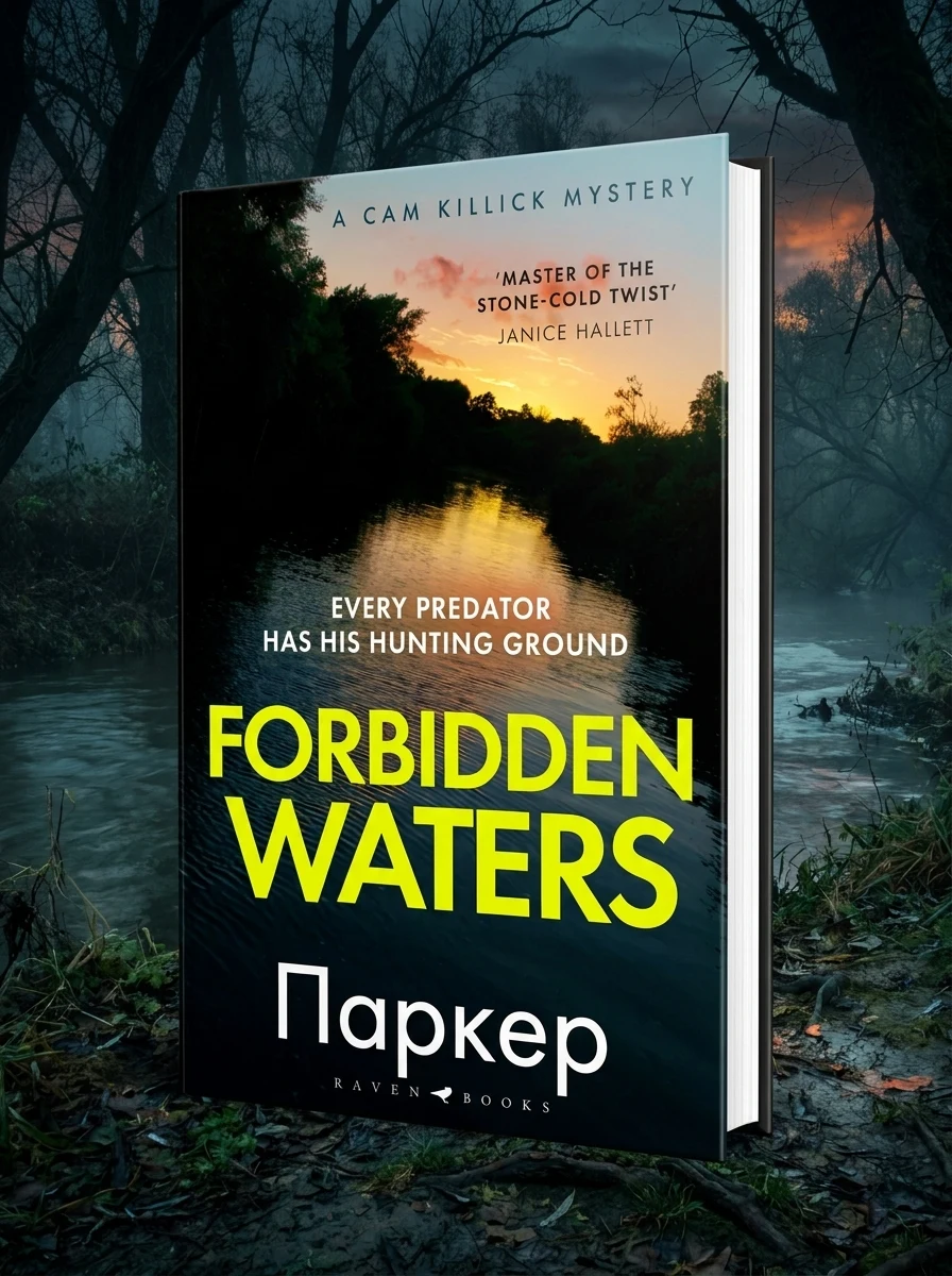 Forbidden Waters — Роб Паркер, обкладинка