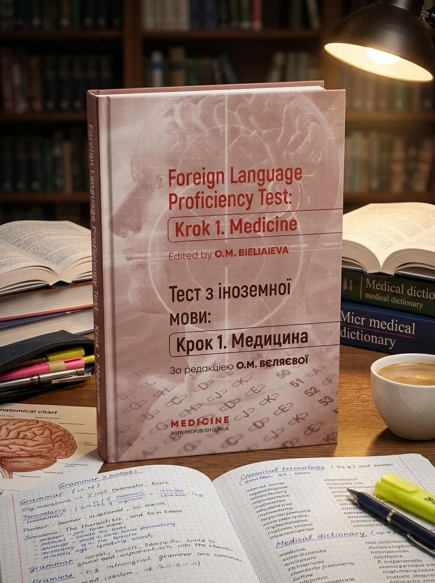 Foreign Language Proficiency Test: «Krok 1. Medicine»: manual