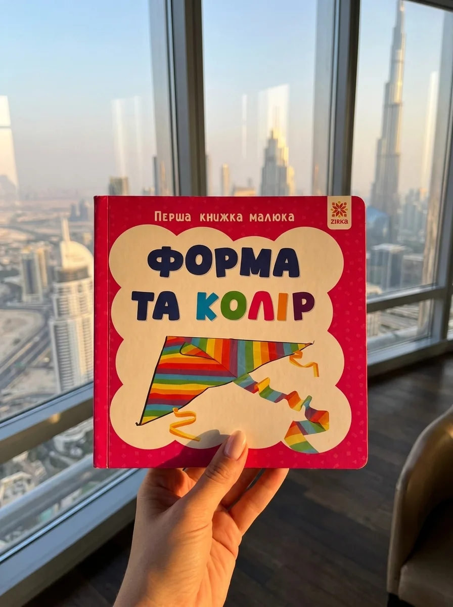 Форма та колір. Перша книжка малюка — Дитяча література