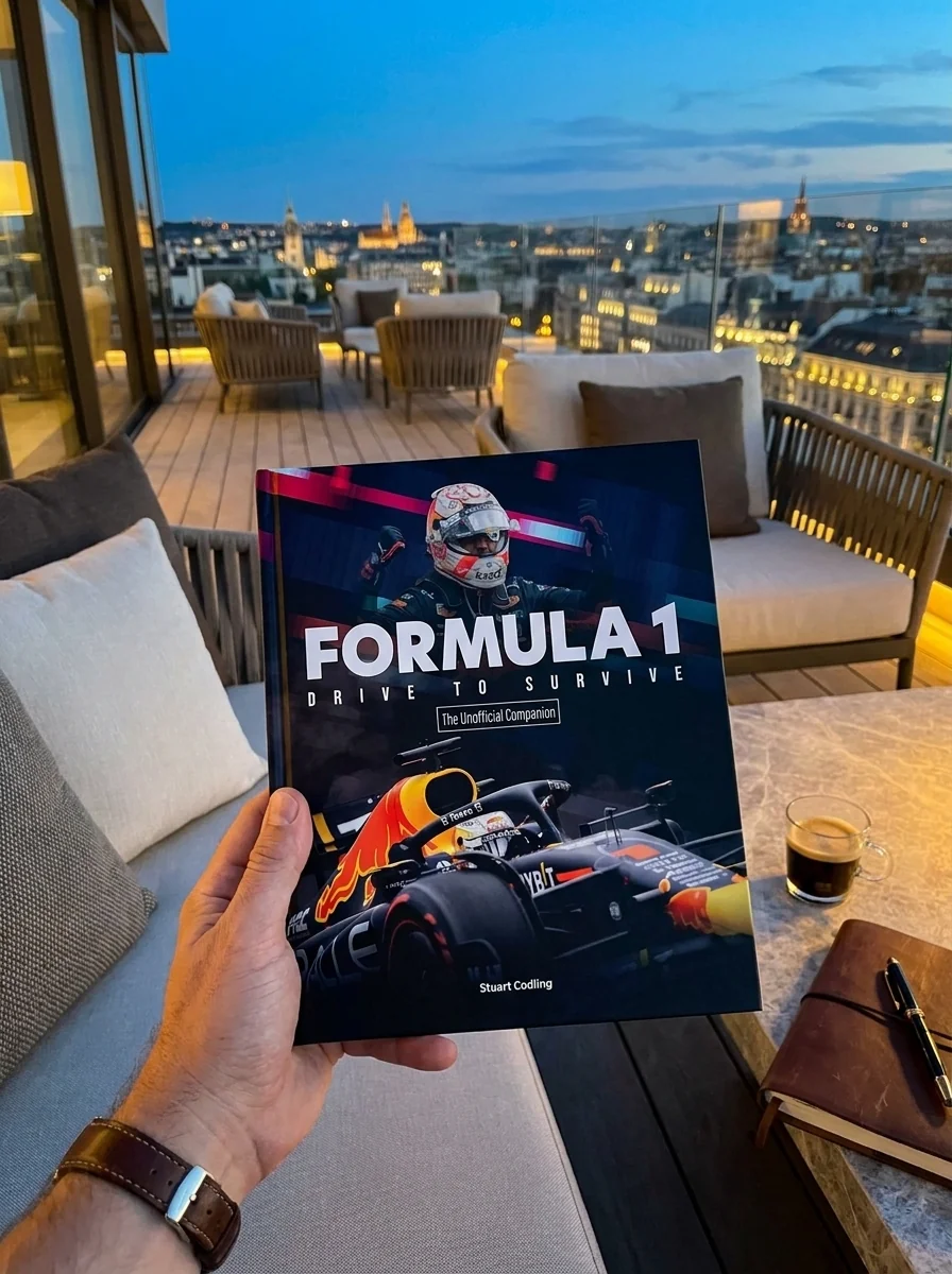 Formula 1 Drive to Survive The Unofficial Companion: The Stars, Strategy, Technology, and History of F1 — Stuart Codling, обкладинка