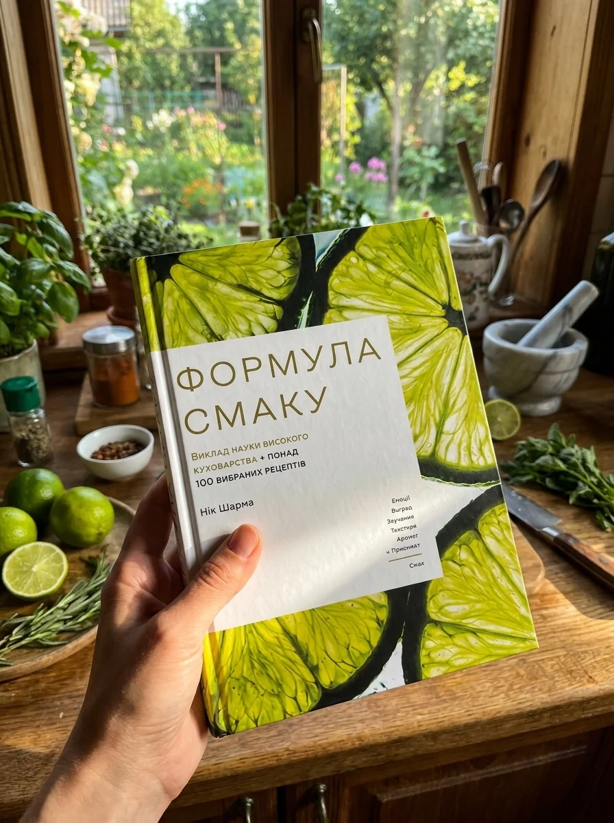 Формула смаку. Виклад науки високого куховарства + понад 100 вибраних рецептів — Нік Шарма, обкладинка