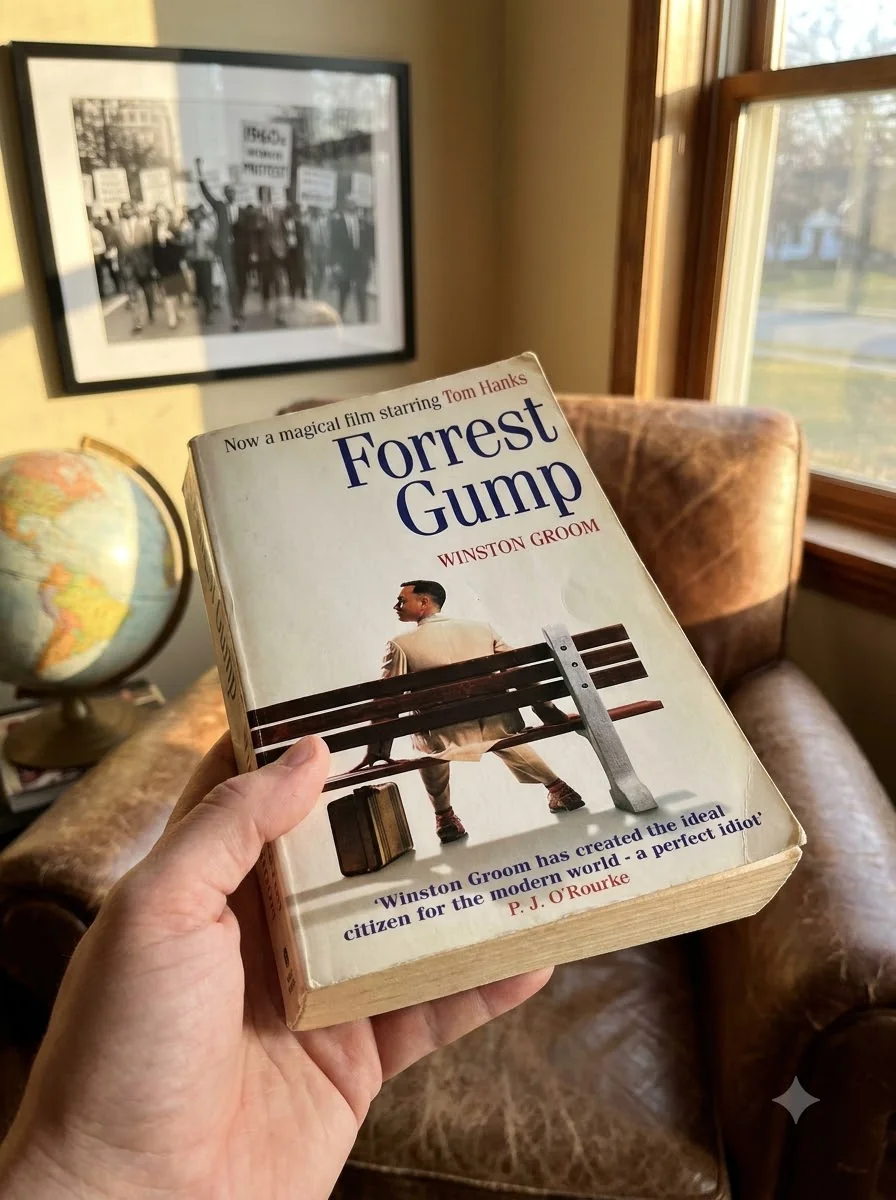 Forrest Gump — Вінстон Грум, обкладинка