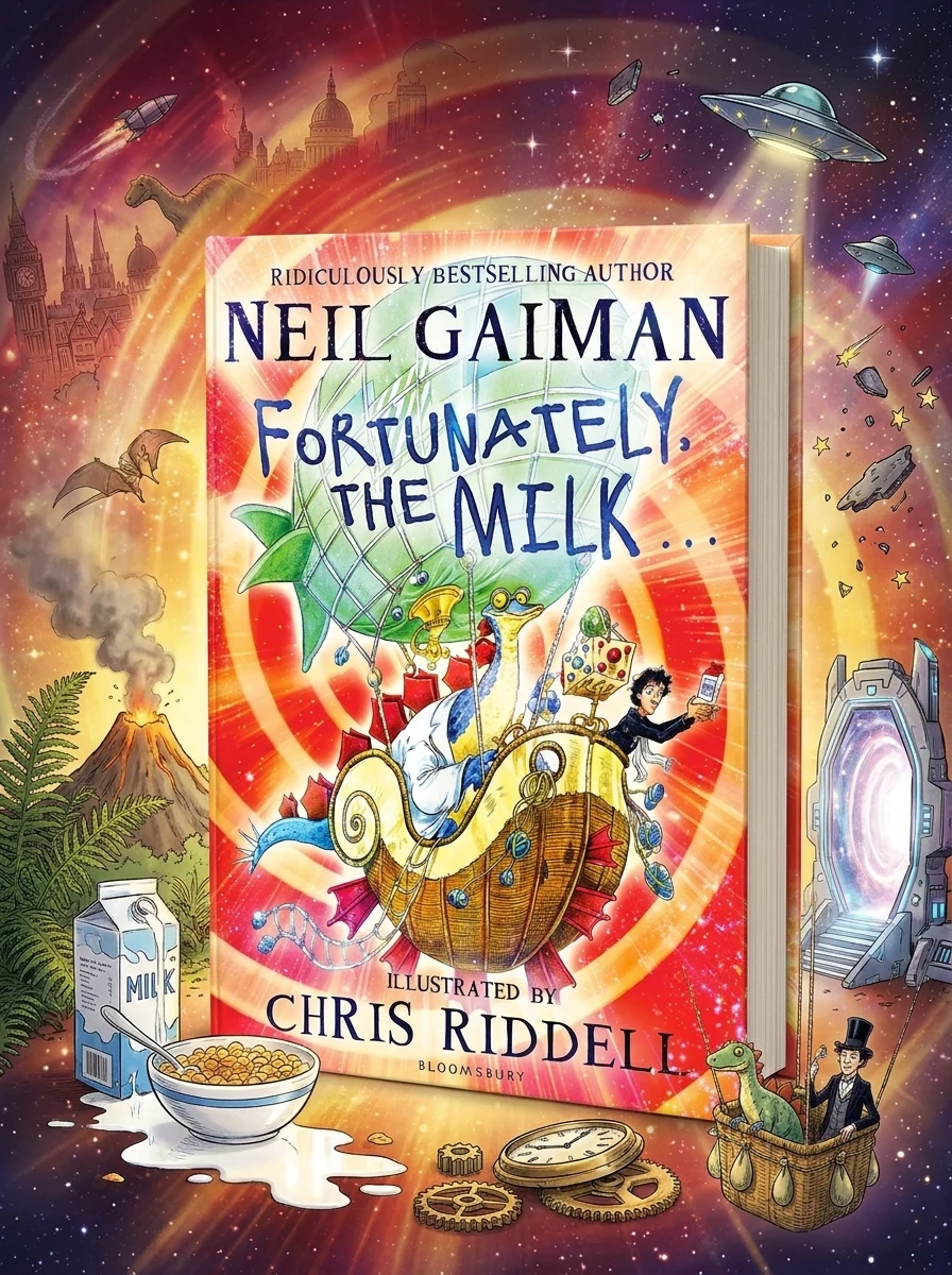 Fortunately, the Milk — Книги