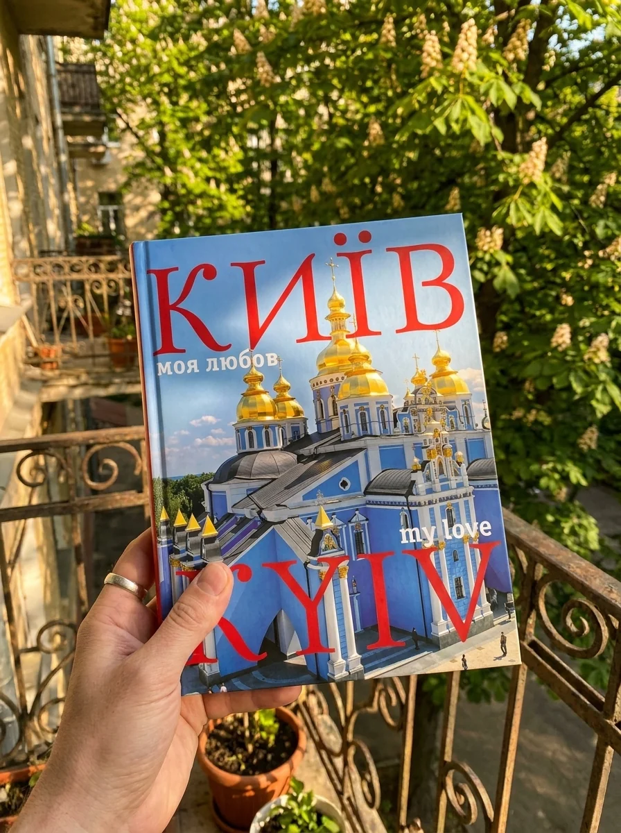 Фотоальбом "Київ моя любов" — Сергій Удовик, обкладинка