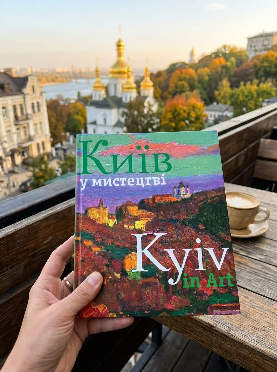 Фотоальбом "Київ у мистецтві" — Сергій Удовик, обкладинка