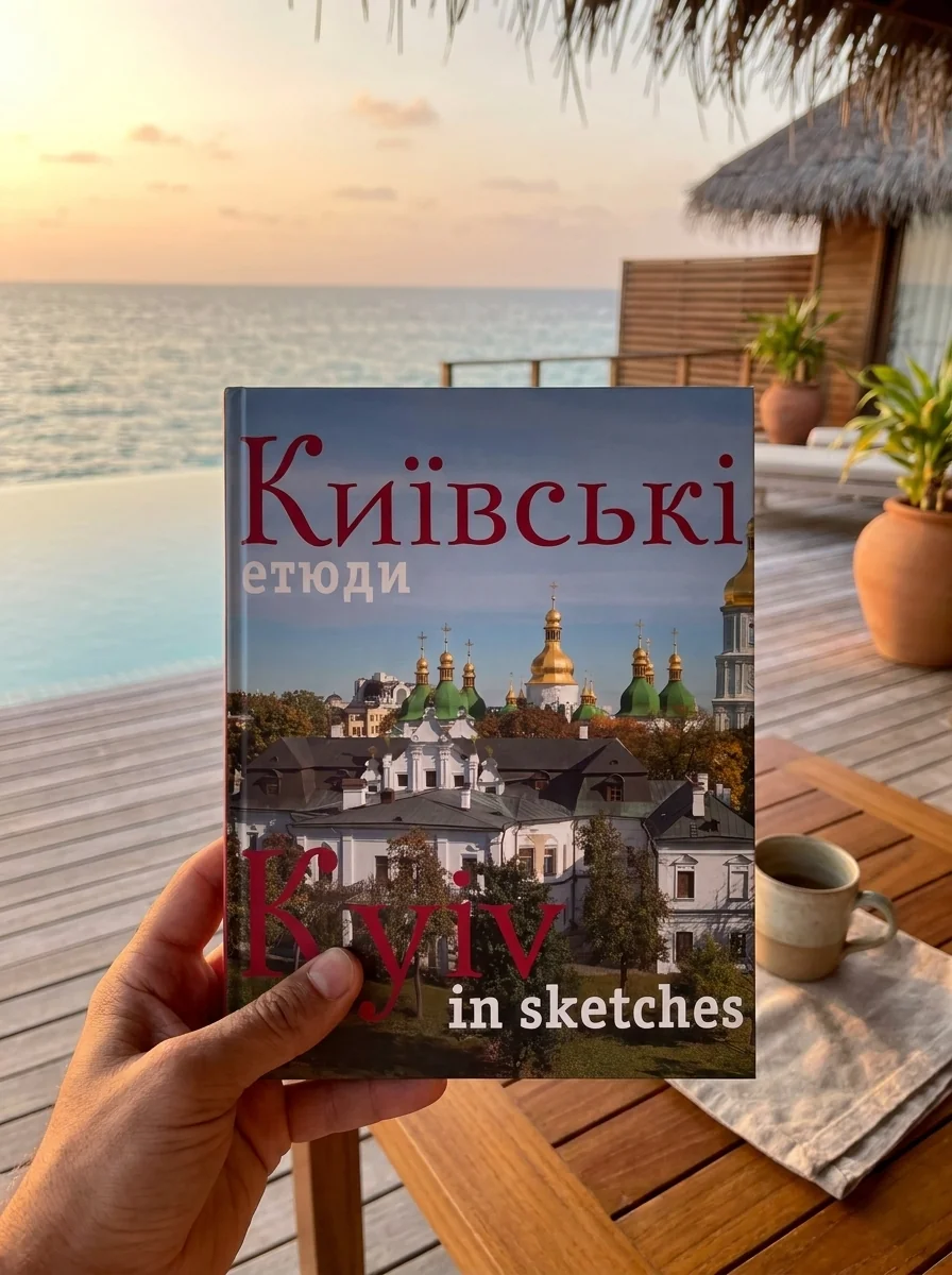 Фотоальбом "Київські етюди" — Сергій Удовик, обкладинка
