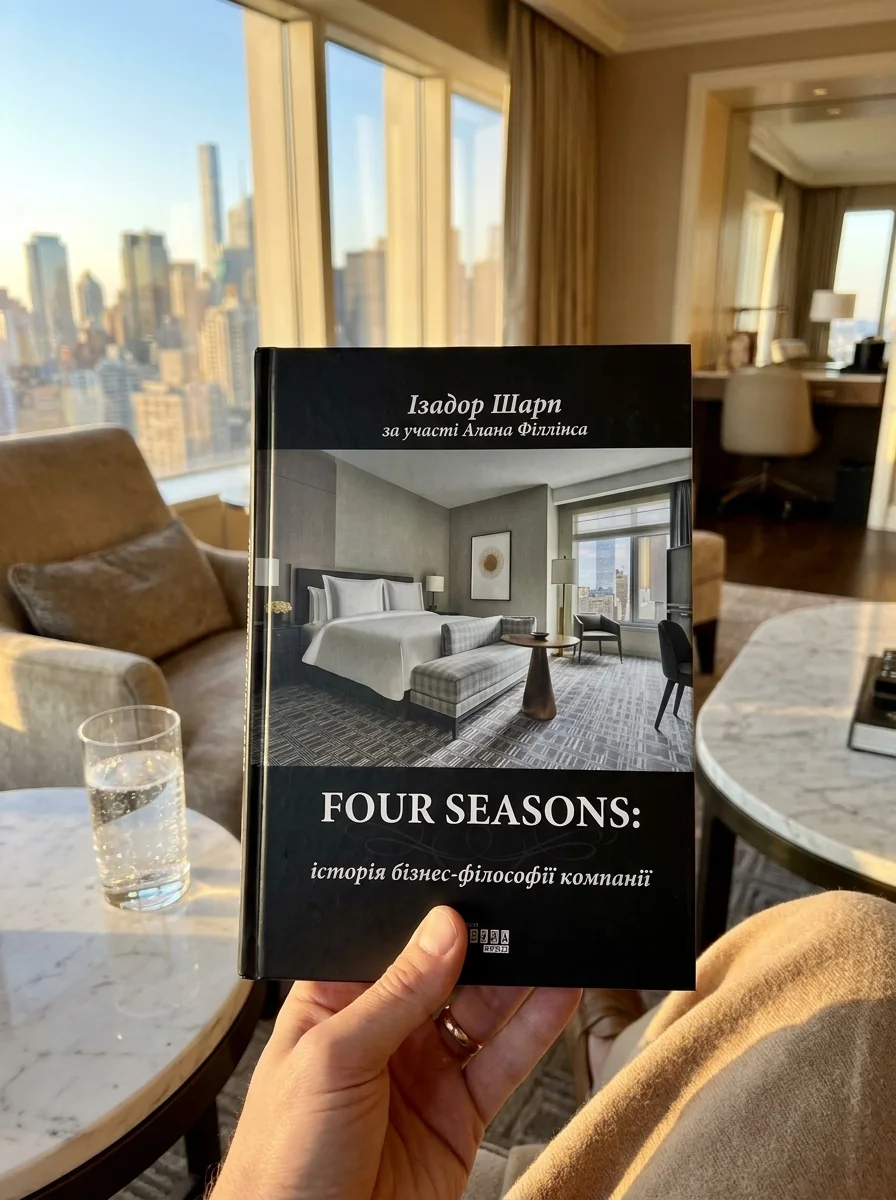 Four Seasons: історія бізнес-філософії компанії — Шарп І., обкладинка