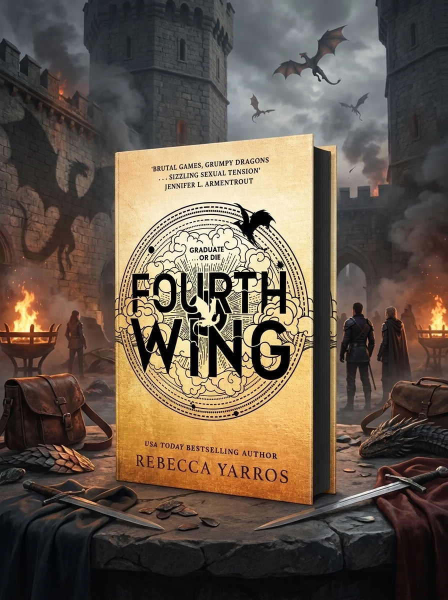 Fourth Wing. The Empyrean. Book 1 — Фантастика та фентезі