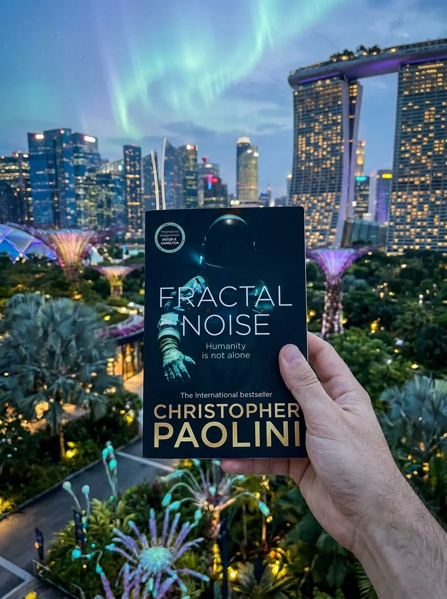 Fractal Noise — Christopher Paolini, обкладинка
