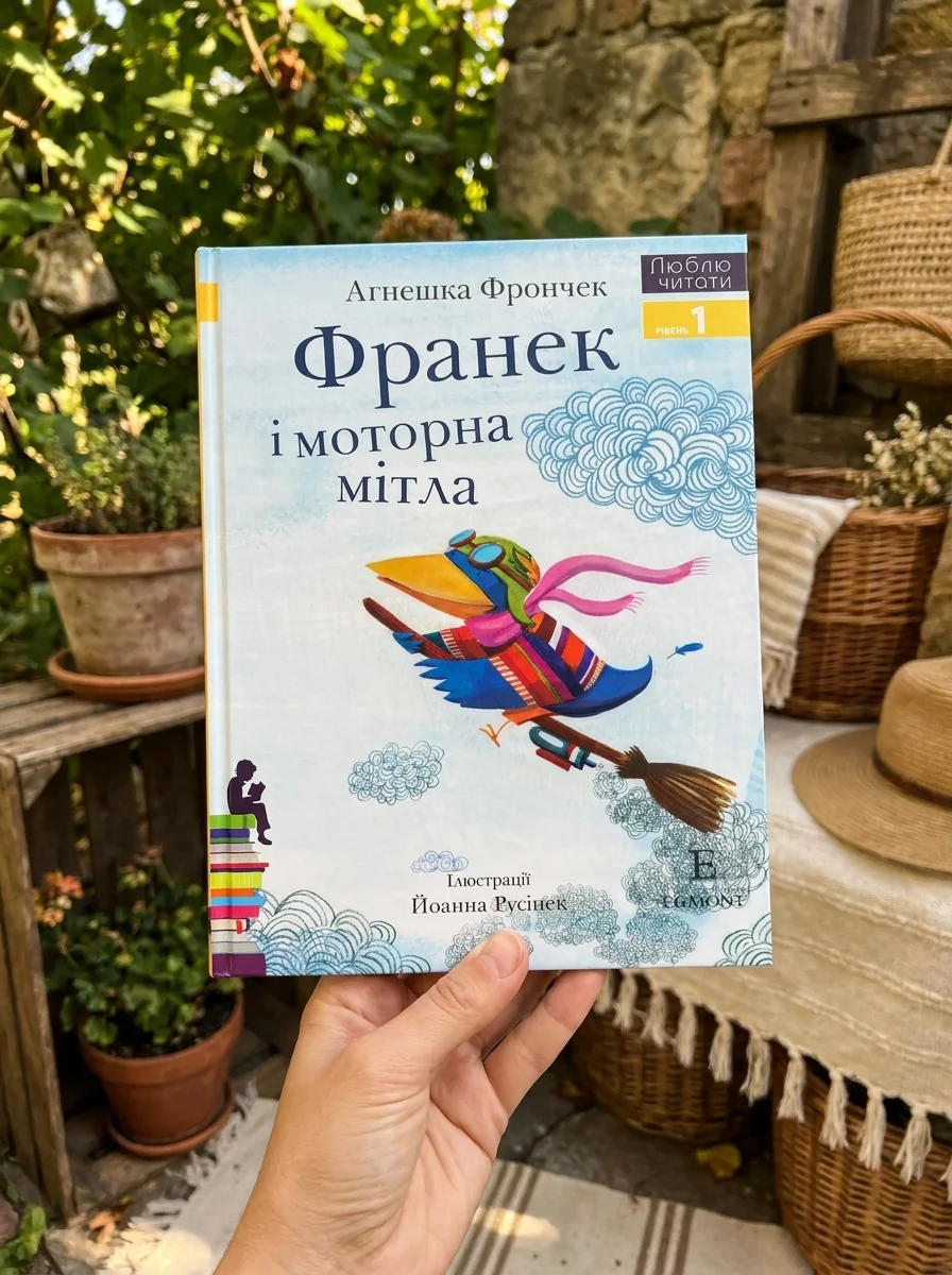 Франек і моторна мітла. Люблю читати. Рівень 1 — фото 2