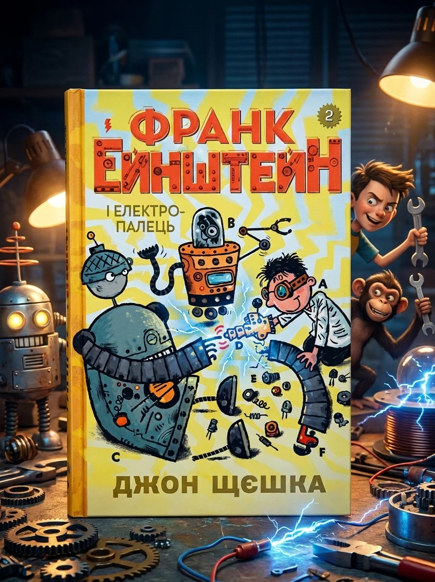 Франк Ейнштейн і електропалець. Книга 2 — Художня література