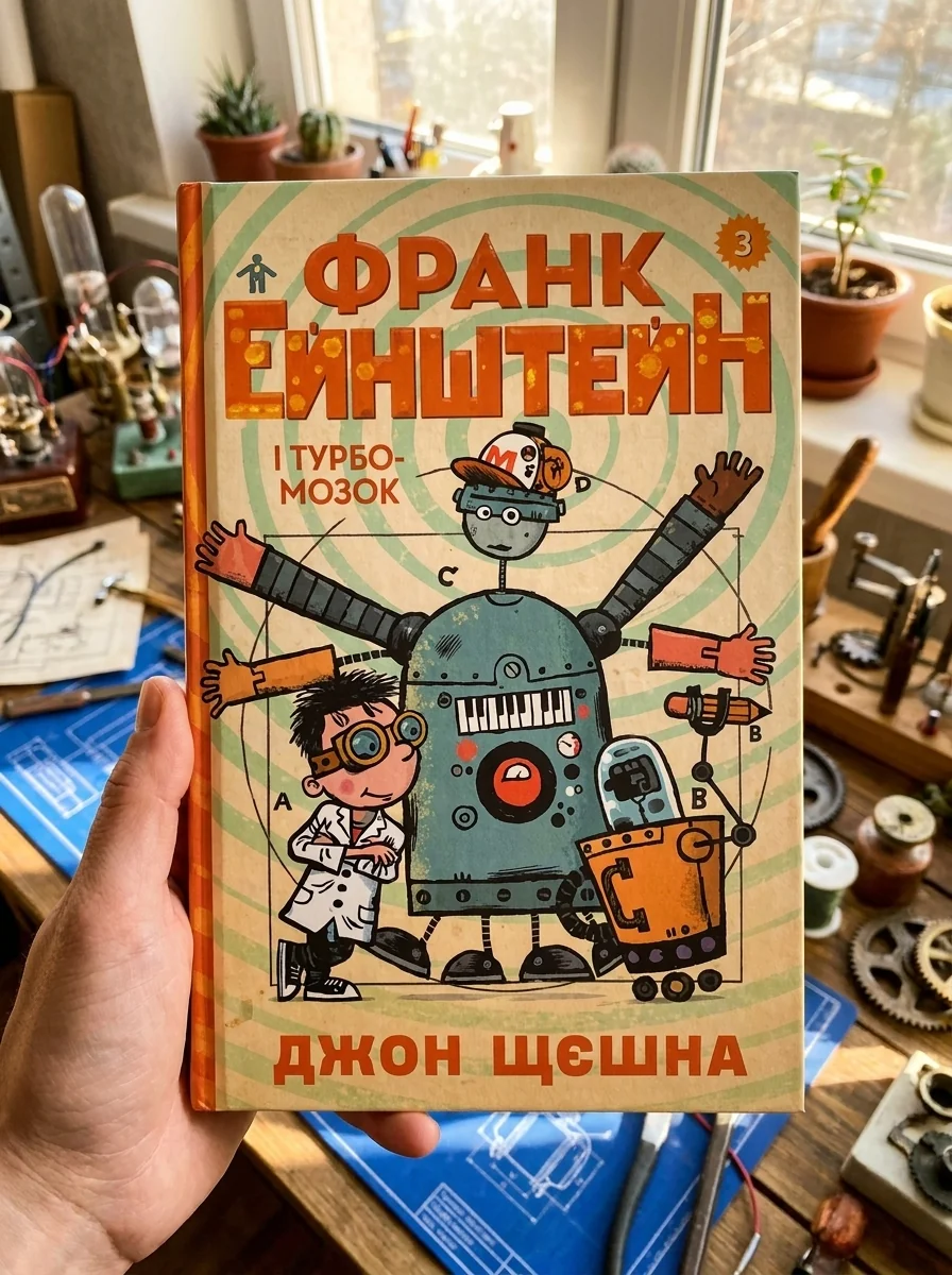 Франк Ейнштейн і Турбомозок. Книга 3 — Художня література
