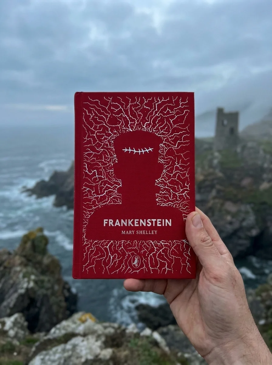 Frankenstein — Мері Шеллі, обкладинка