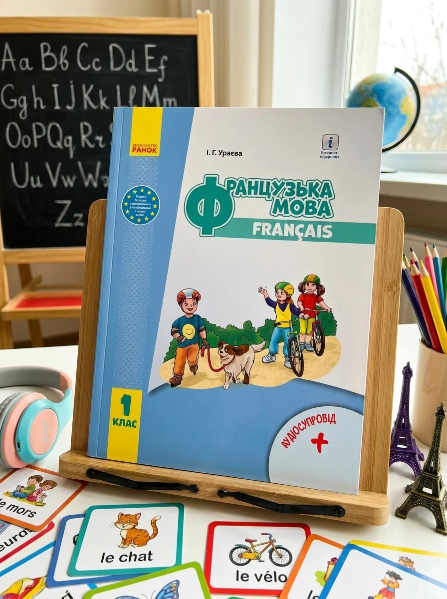 Французька мова. 1 клас. Підручник з аудіосупровідом — Вивчення мов