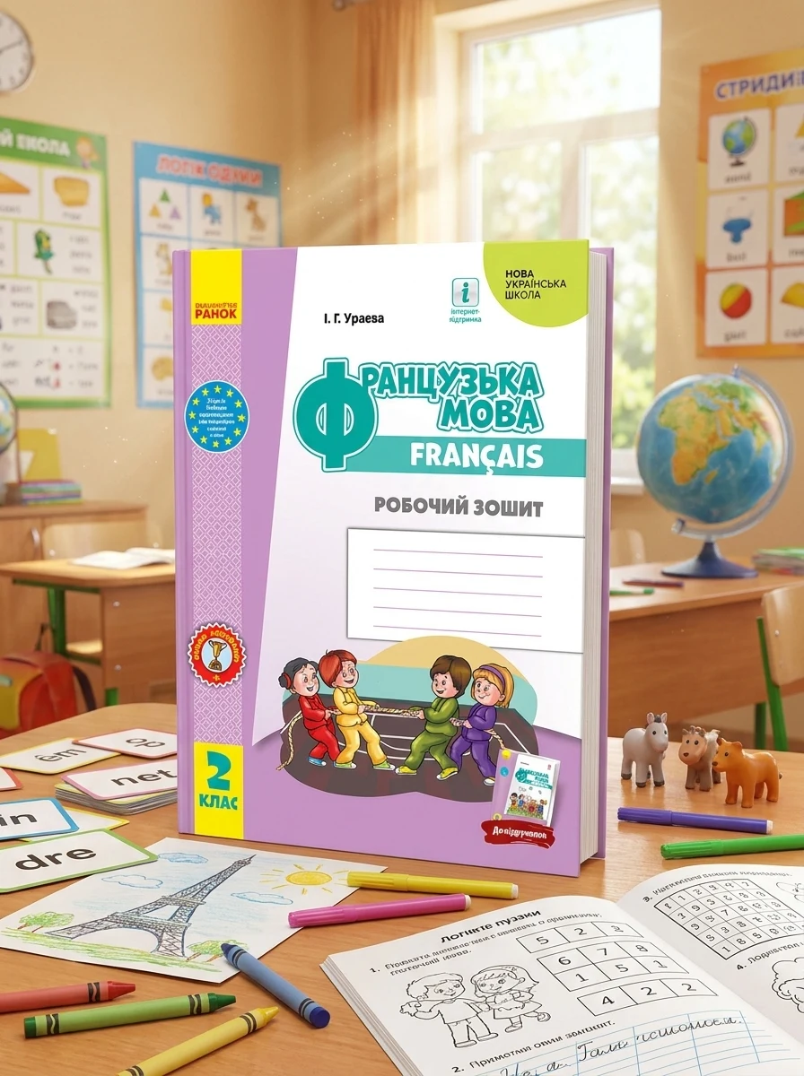 Французька мова. 2 клас. Робочий зошит. — Вивчення мов