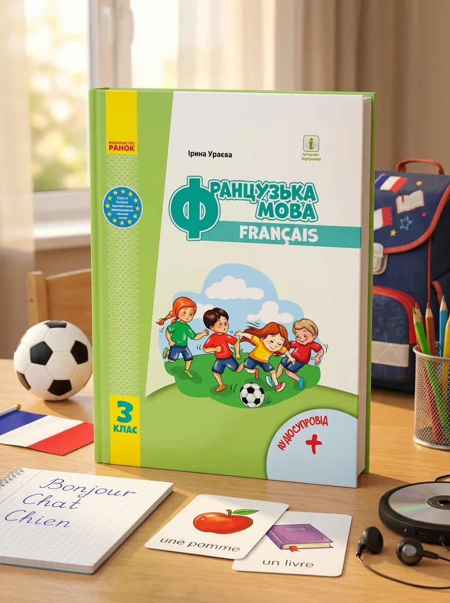 Французька мова. 3 клас. Підручник з аудіосупровідом — Вивчення мов