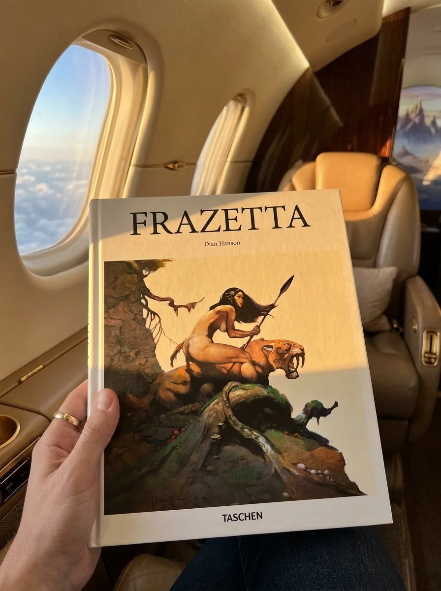 Frazetta — Ден Надель, обкладинка