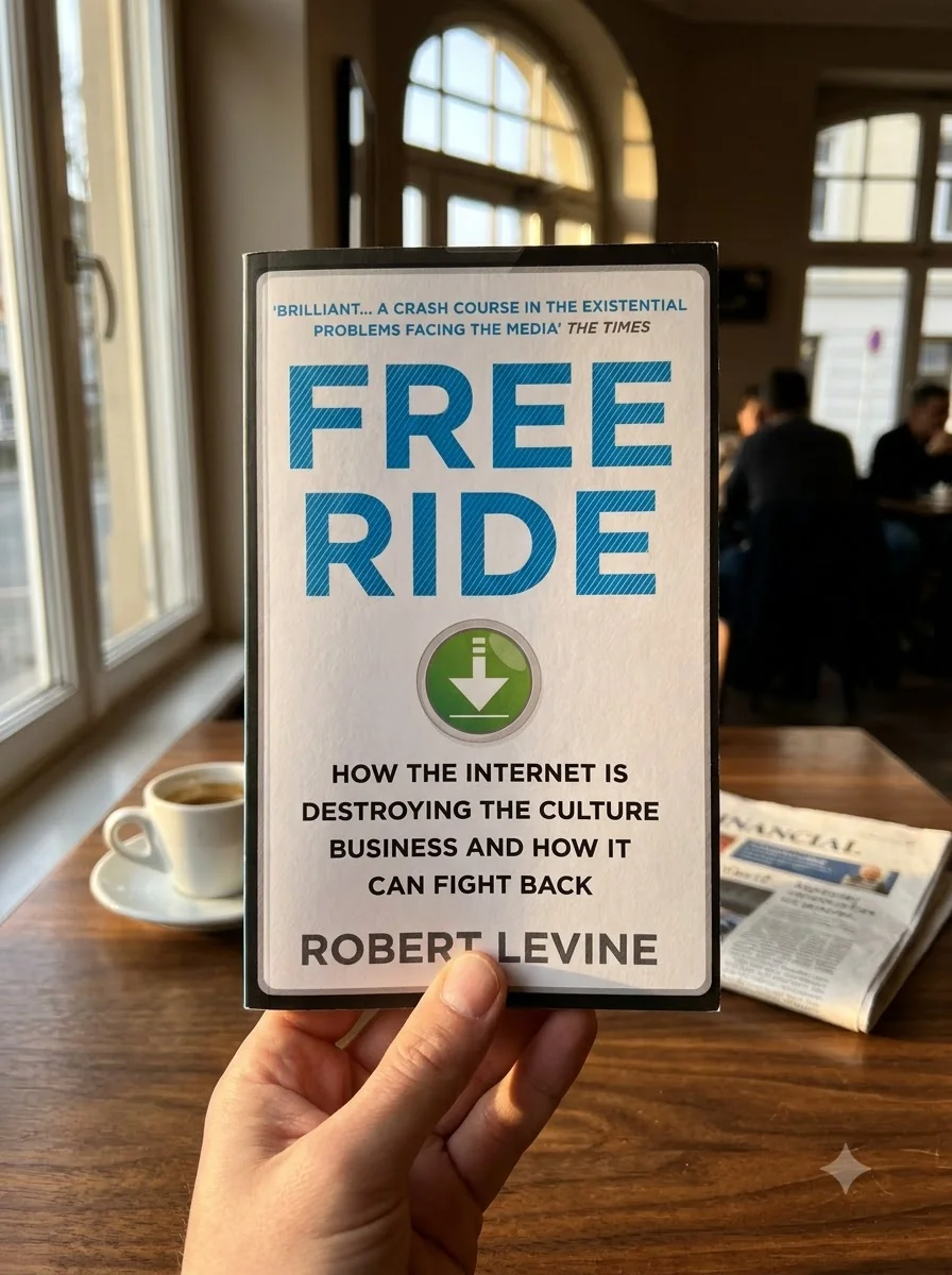 Free Ride — Роберт Левін, обкладинка