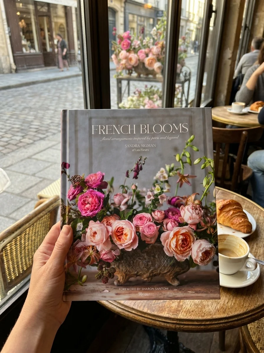 French Blooms. Floral Arrangements Inspired by Paris and Beyond — Сандра Сігман, обкладинка
