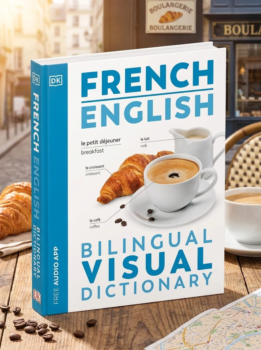 French-English Visual Bilingual Dictionary — Вивчення мов