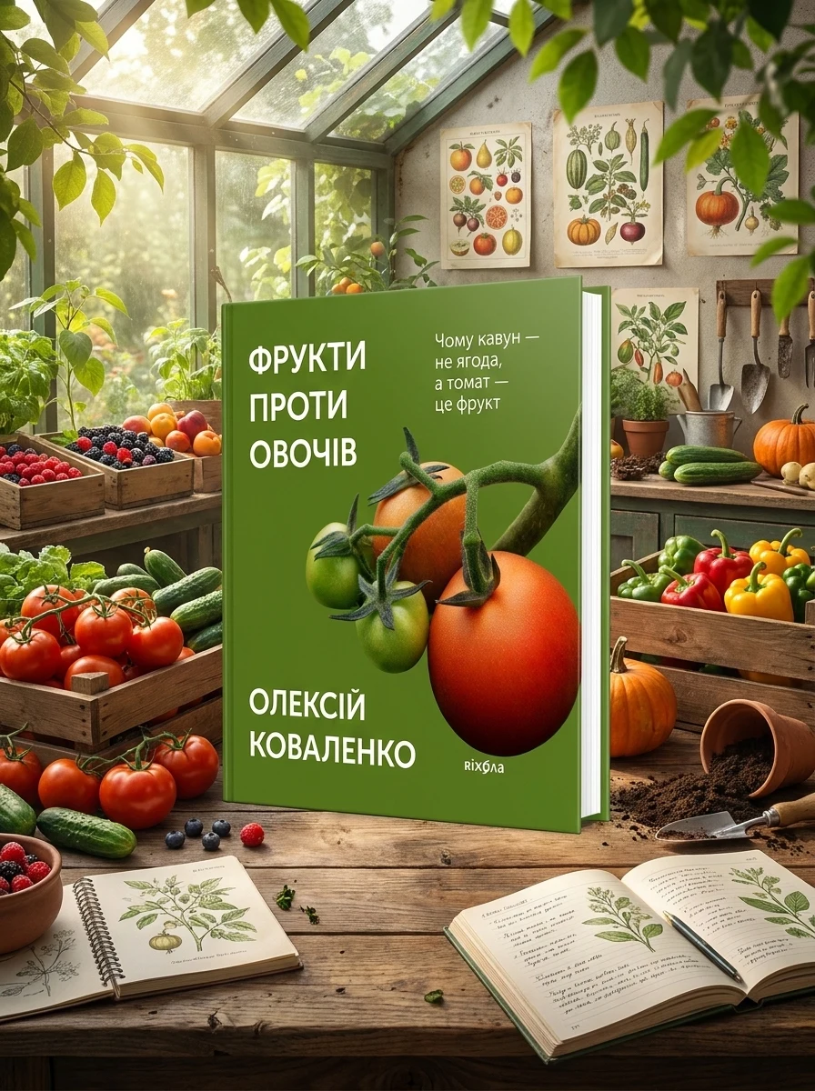 Фрукти проти овочів — Книги