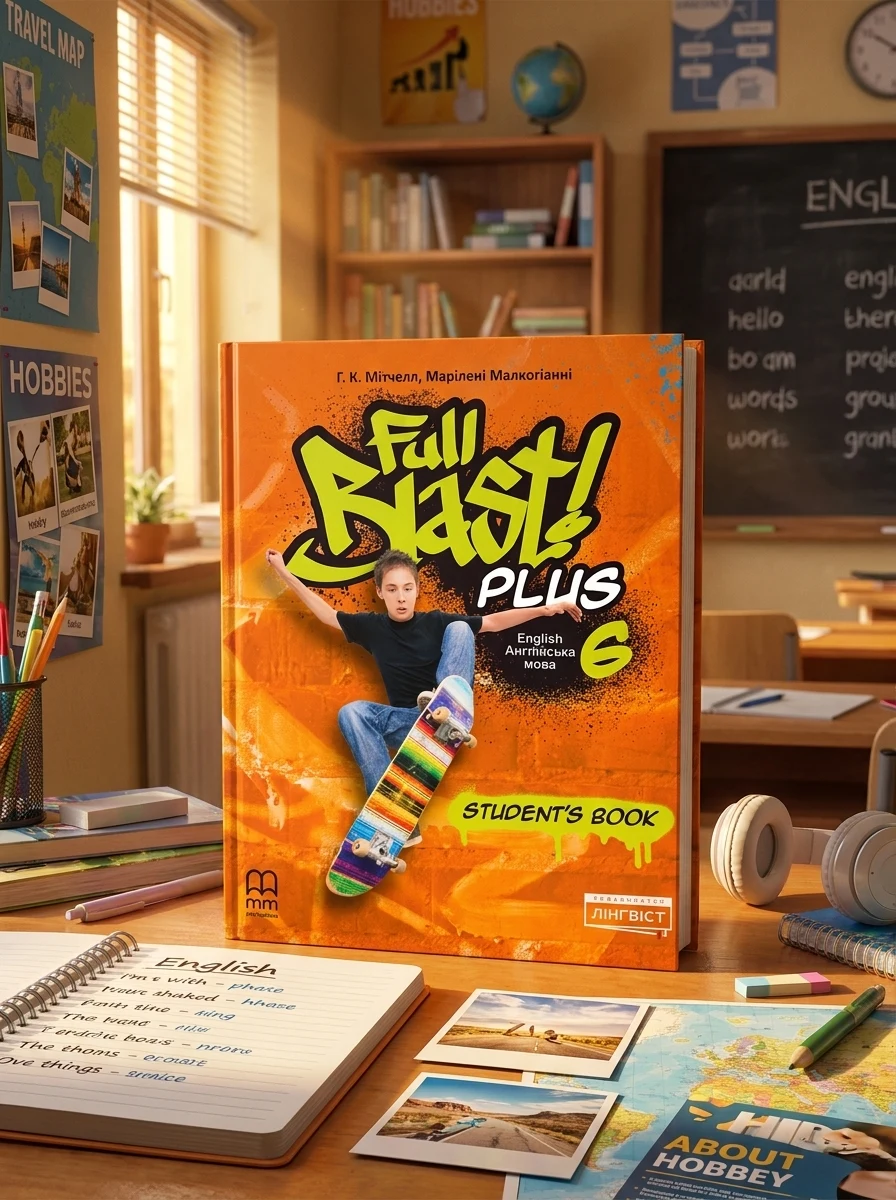Full Blast Plus for Ukraine 6. Student's Book — Вивчення мов