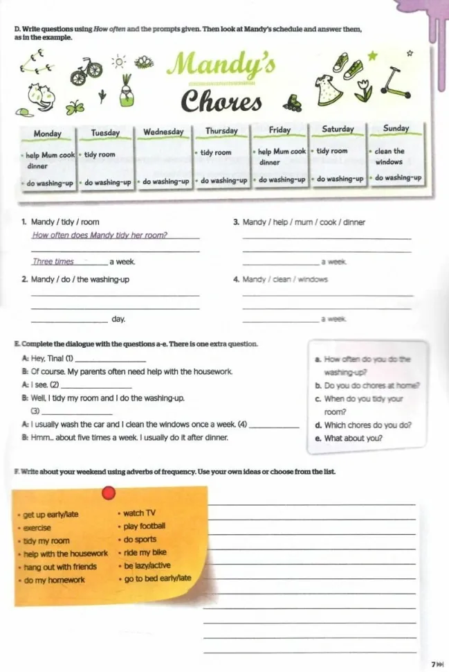 Full Blast Plus for Ukraine 7. Workbook — Марілені Малкогіані, фото 6