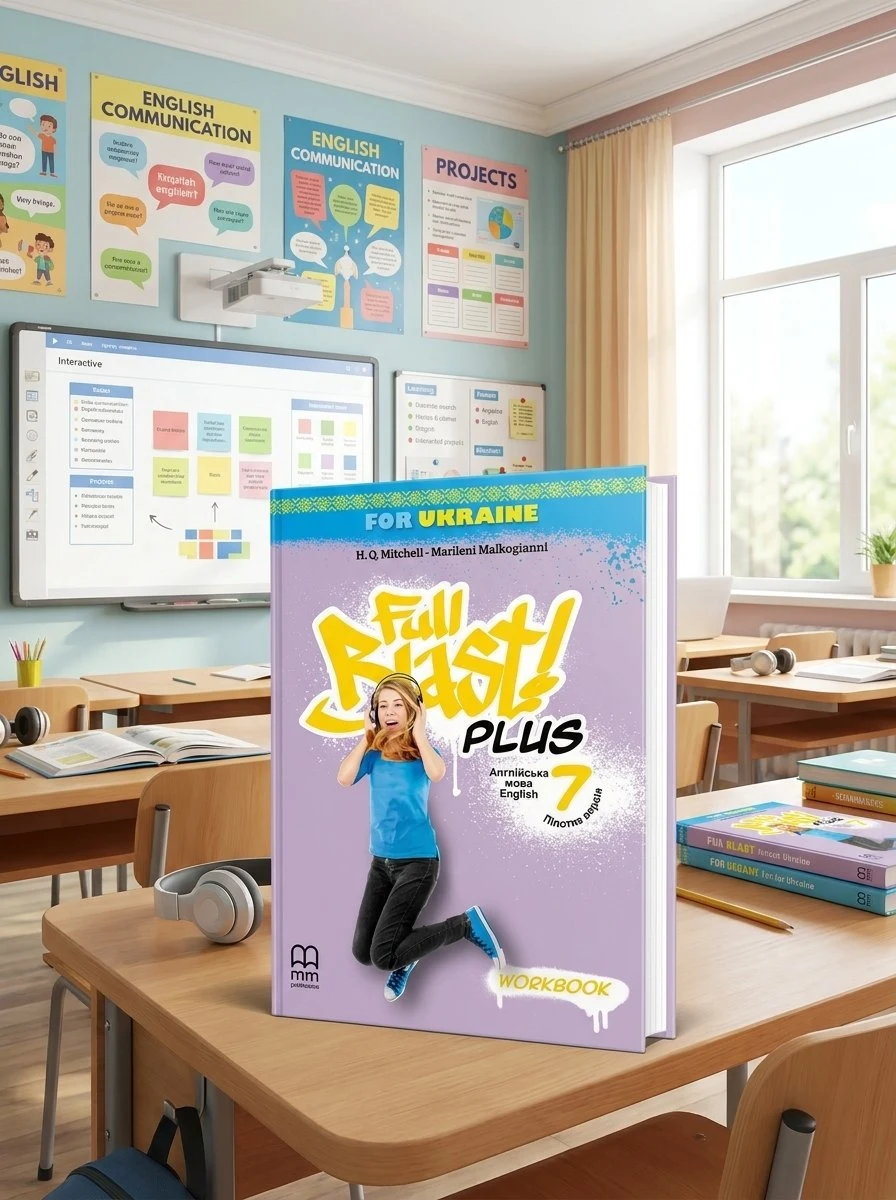 Full Blast Plus for Ukraine 7. Workbook — Марілені Малкогіані, фото 2