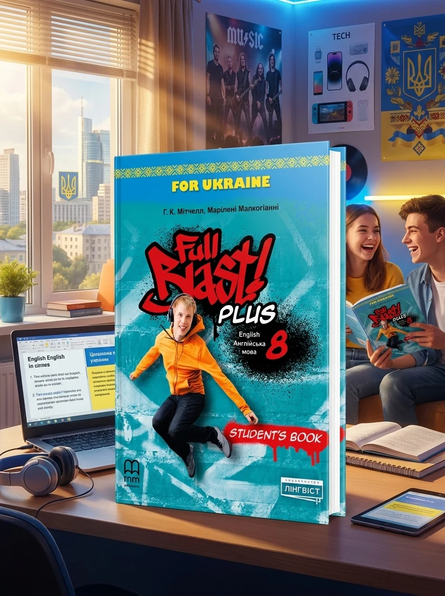 Full Blast Plus for Ukraine 8 Student's Book — Вивчення мов