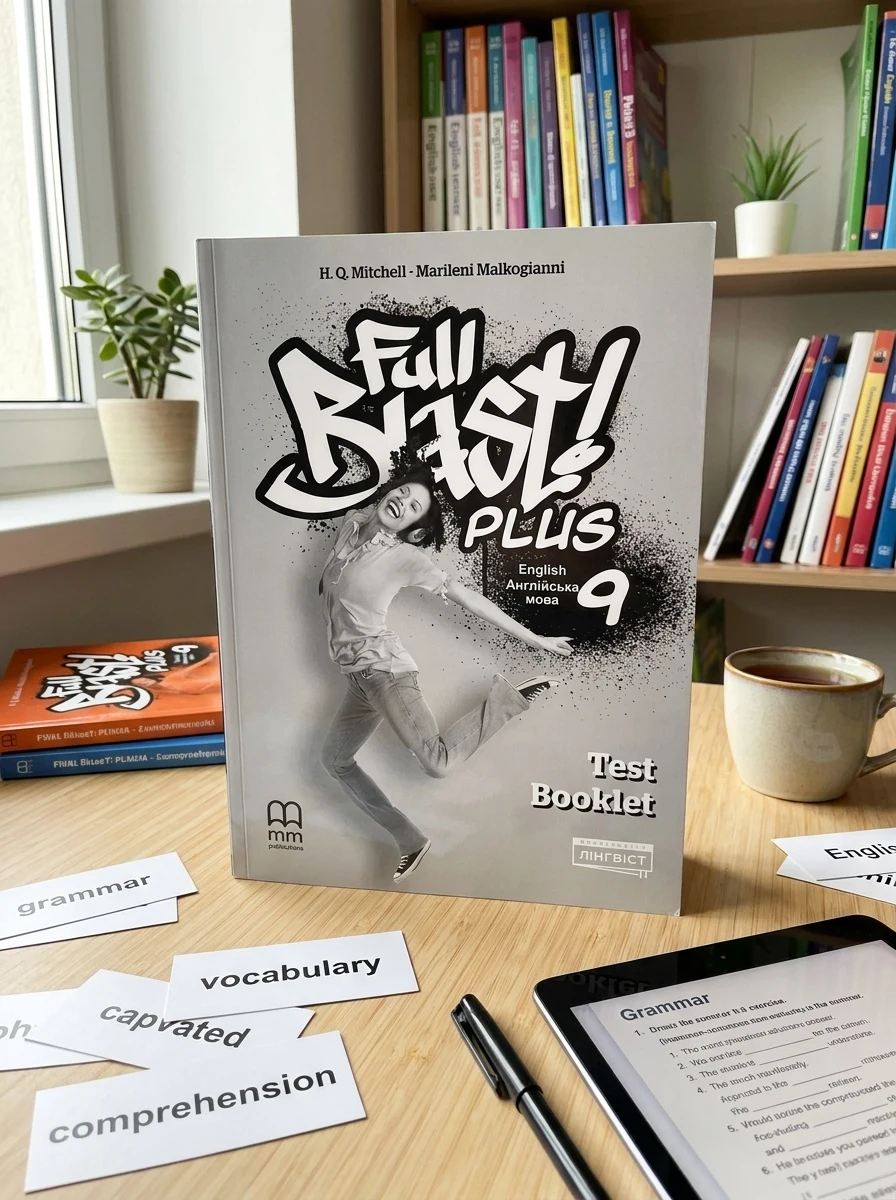 Full Blast Plus for Ukraine НУШ 9 Test Booklet