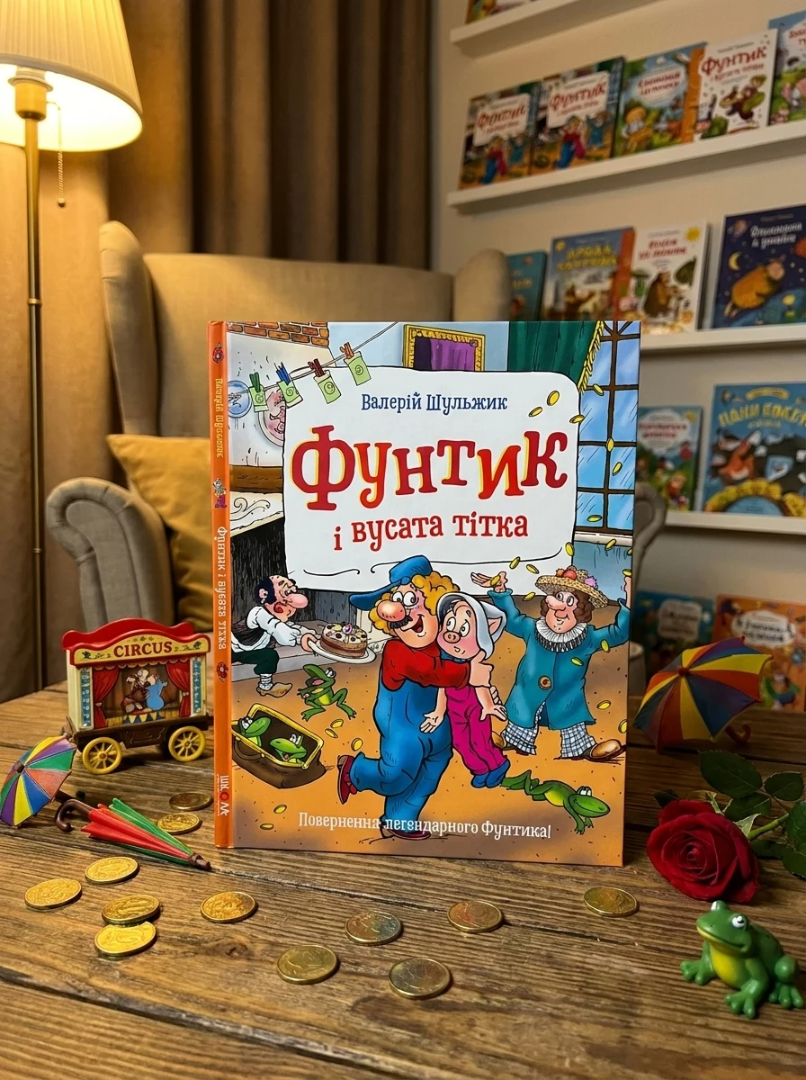 Фунтик і вусата тітка — Дитяча література