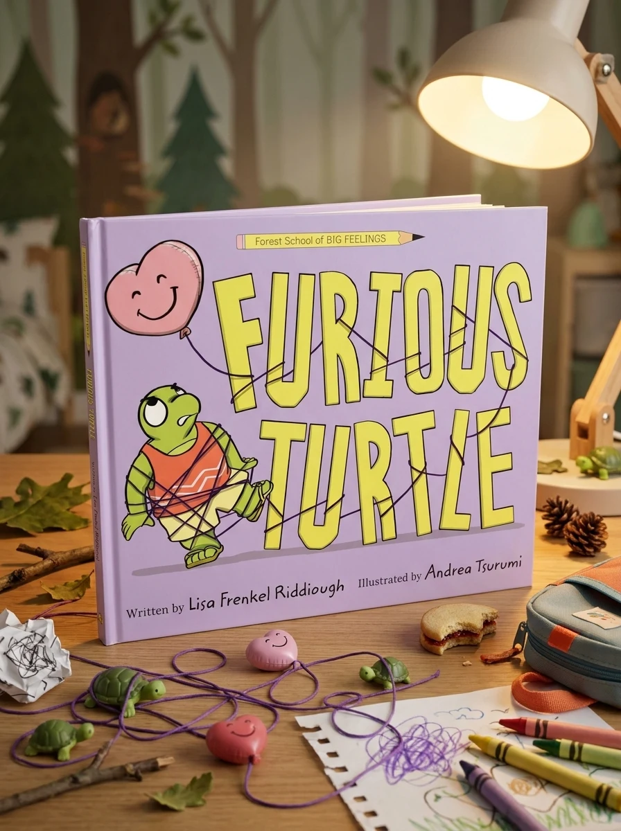 Furious Turtle — Ліза Френкель Ріддіо, обкладинка