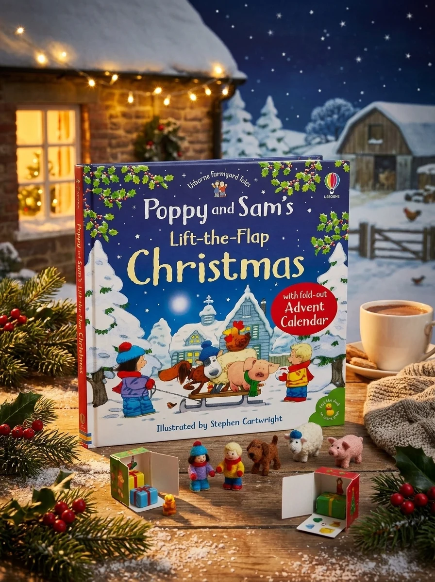 FYT Poppy and Sam's Lift-the-Flap Christmas with Advent Calendar