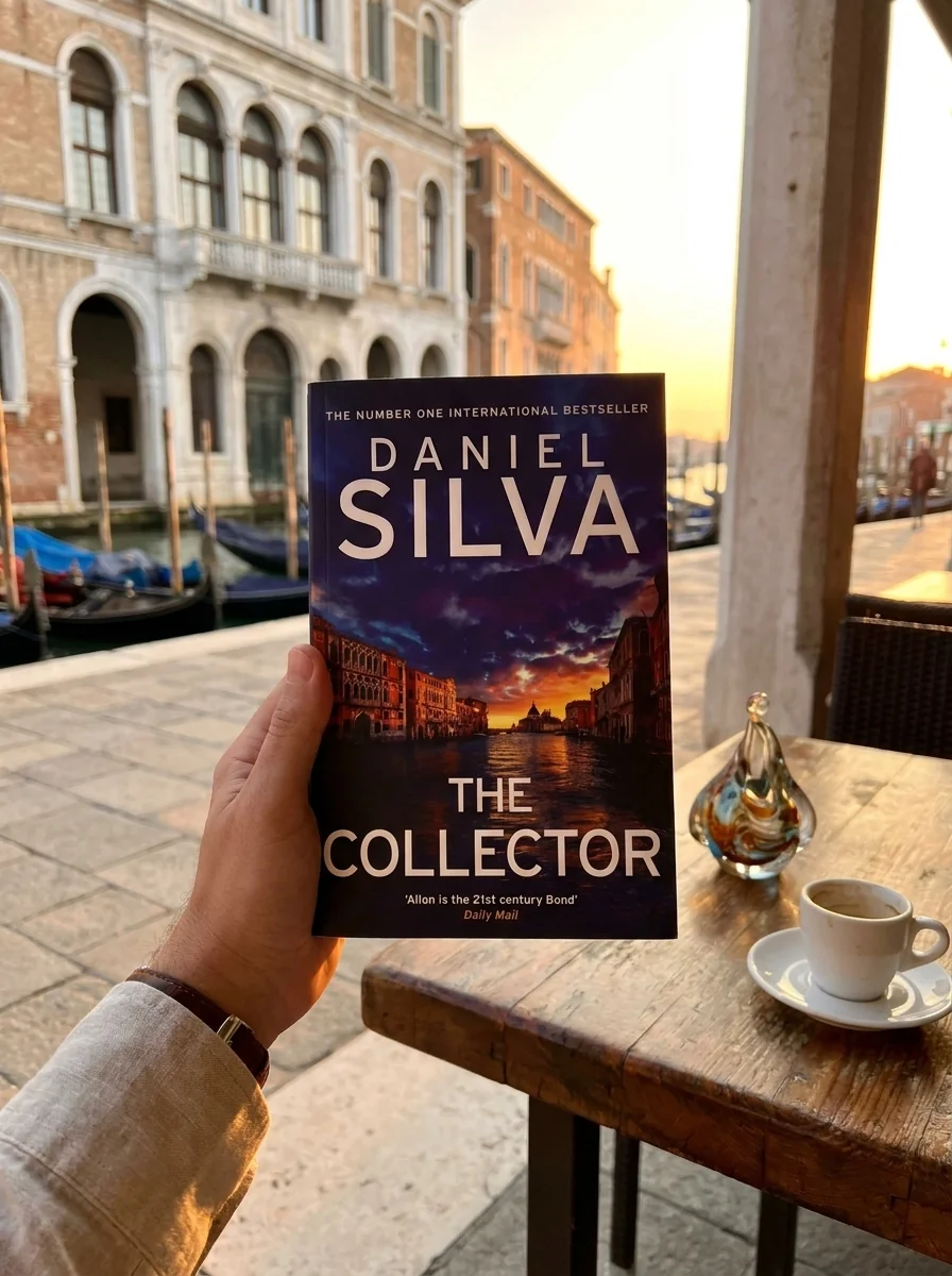 Gabriel Allon Series. The Collector — Деніел Сілва, обкладинка