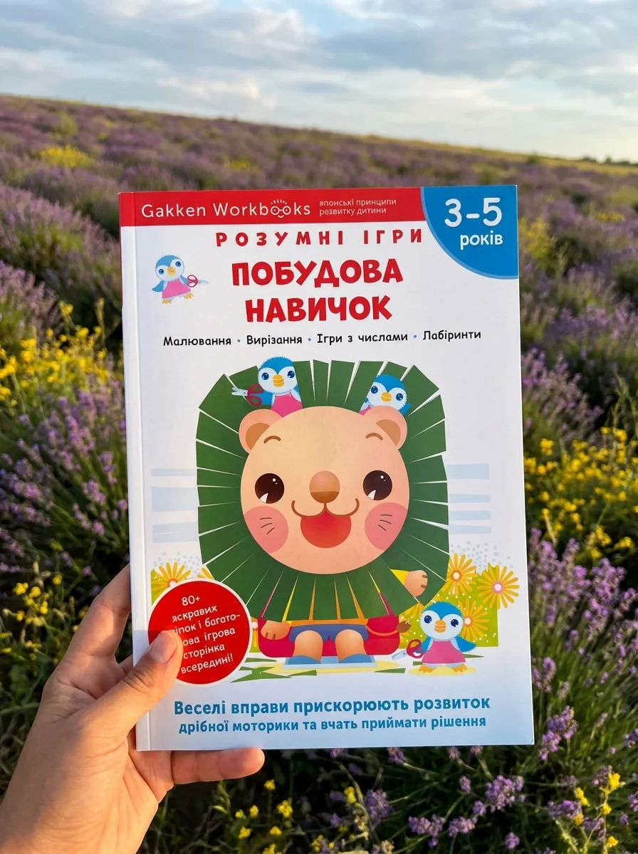 Gakken. Розумні ігри. Побудова навичок. 3-5 років — фото 2