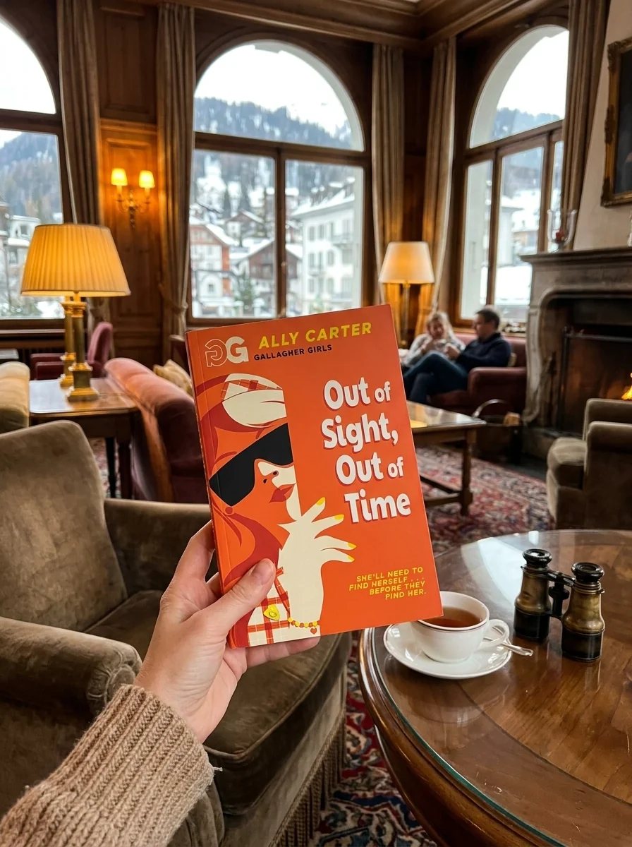 Gallagher Girls. Out of Sight, Out of Time. Book 5 — Еллі Картер, обкладинка