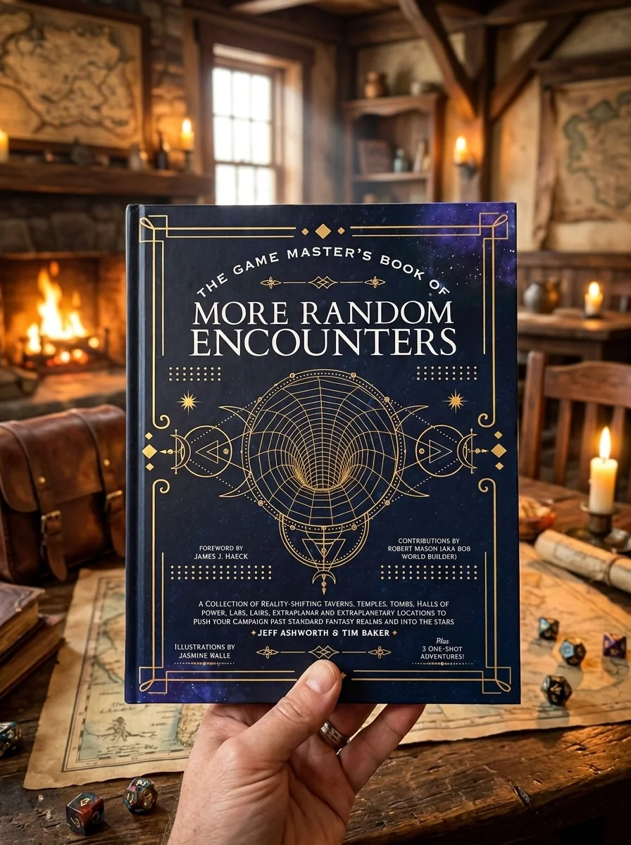 Game Master's Book of More Random Encounters — Jeff Ashworth, обкладинка