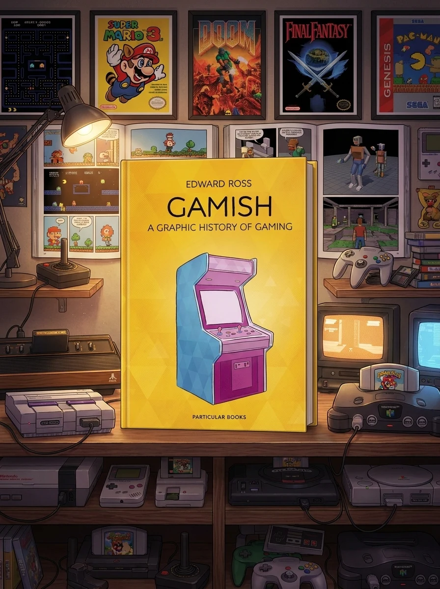 Gamish. A Graphic History of Gaming — Комікси та манґи