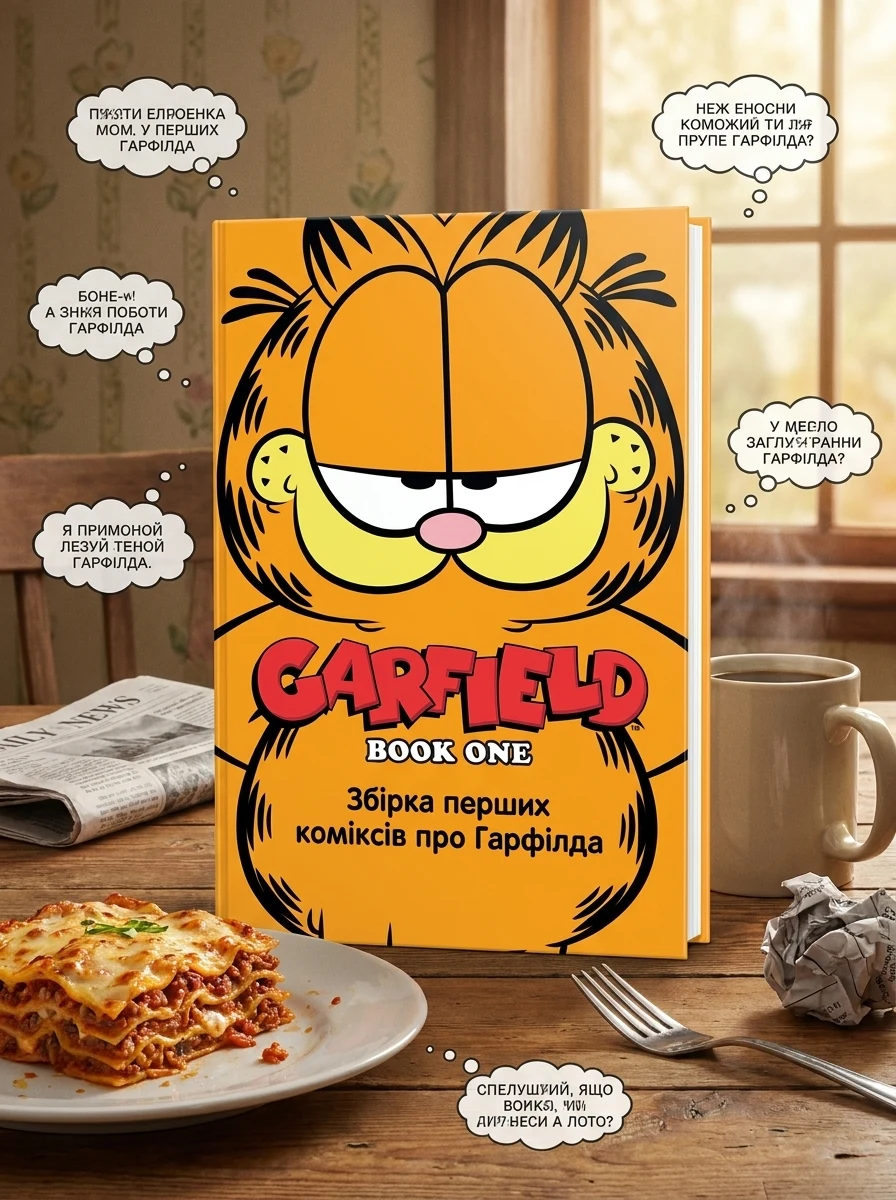 Garfield Book One, обкладинка
