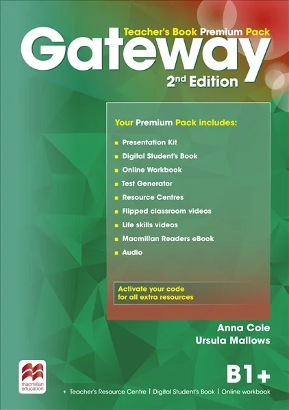 Gateway 2nd B1+ Teacher's Book Premium Pack