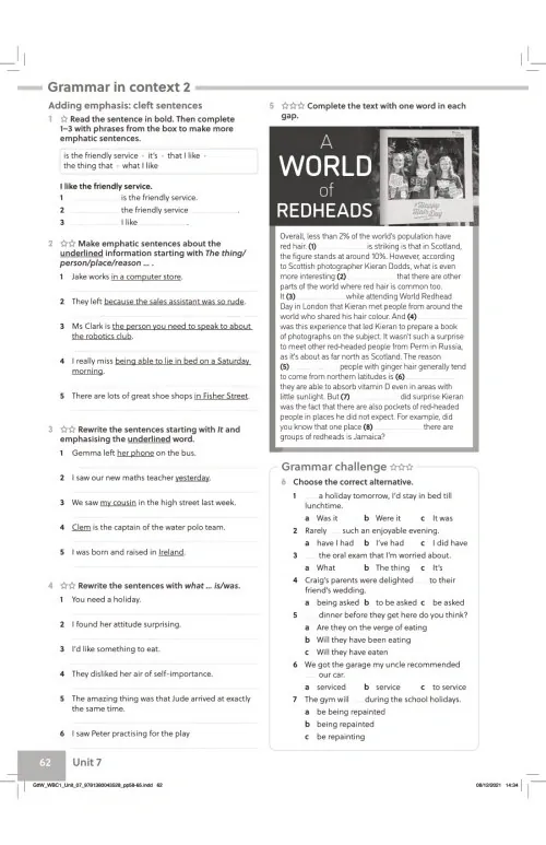 Gateway to the World C1 Workbook with Digital Workbook — Кейт Пікерінг, фото 6