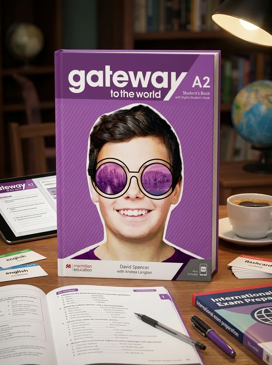 Gateway to the World for Ukraine 2/A2 Student's Book + digital Workbook — Вивчення мов