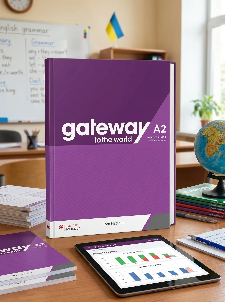 Gateway to the World for Ukraine 2/A2 Teacher's Book with Teacher's App — Вивчення мов