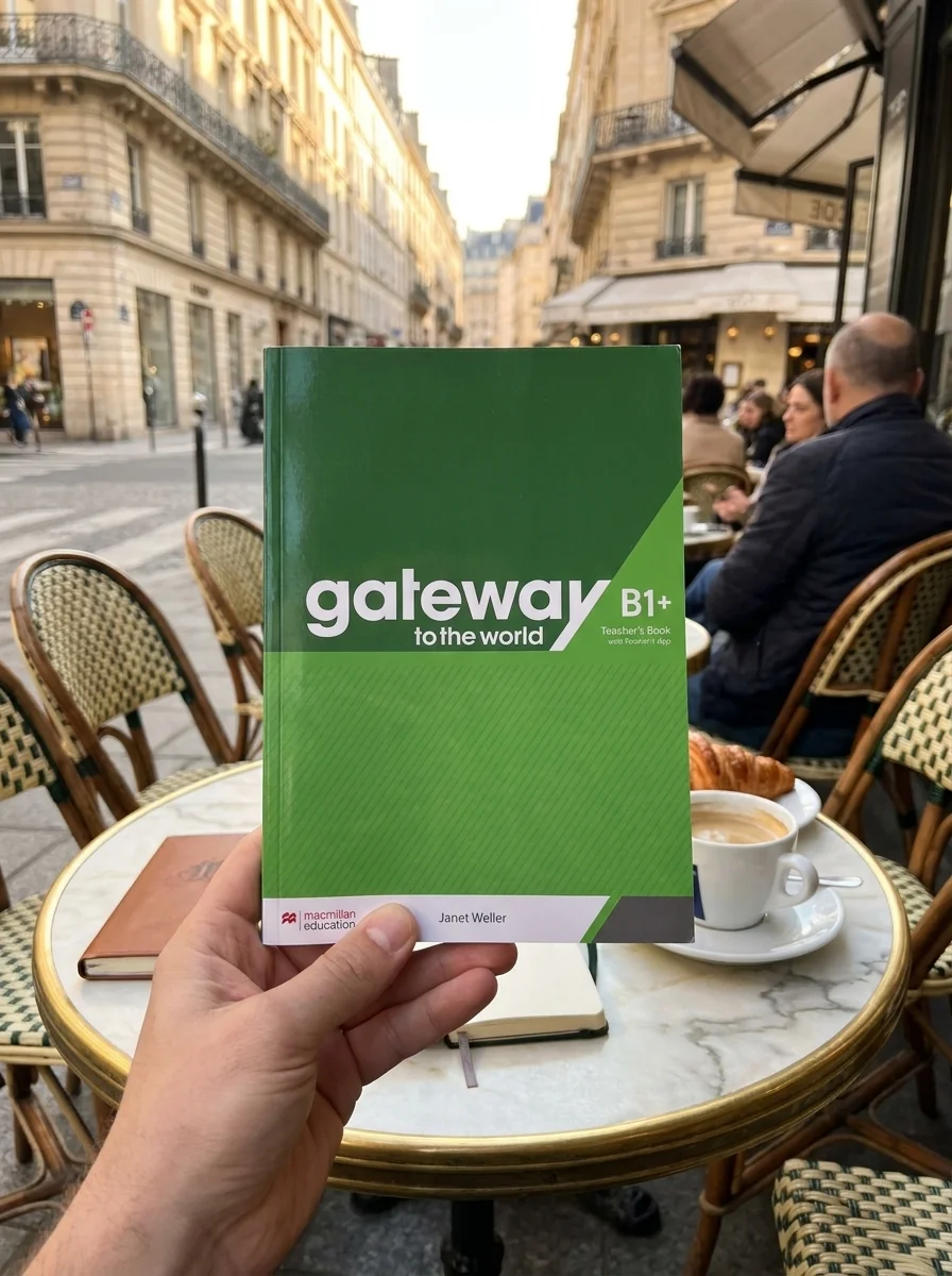 Gateway to the World for Ukraine 4/B1+ Teacher's Book with Teacher's App — Джанет Веллер, обкладинка