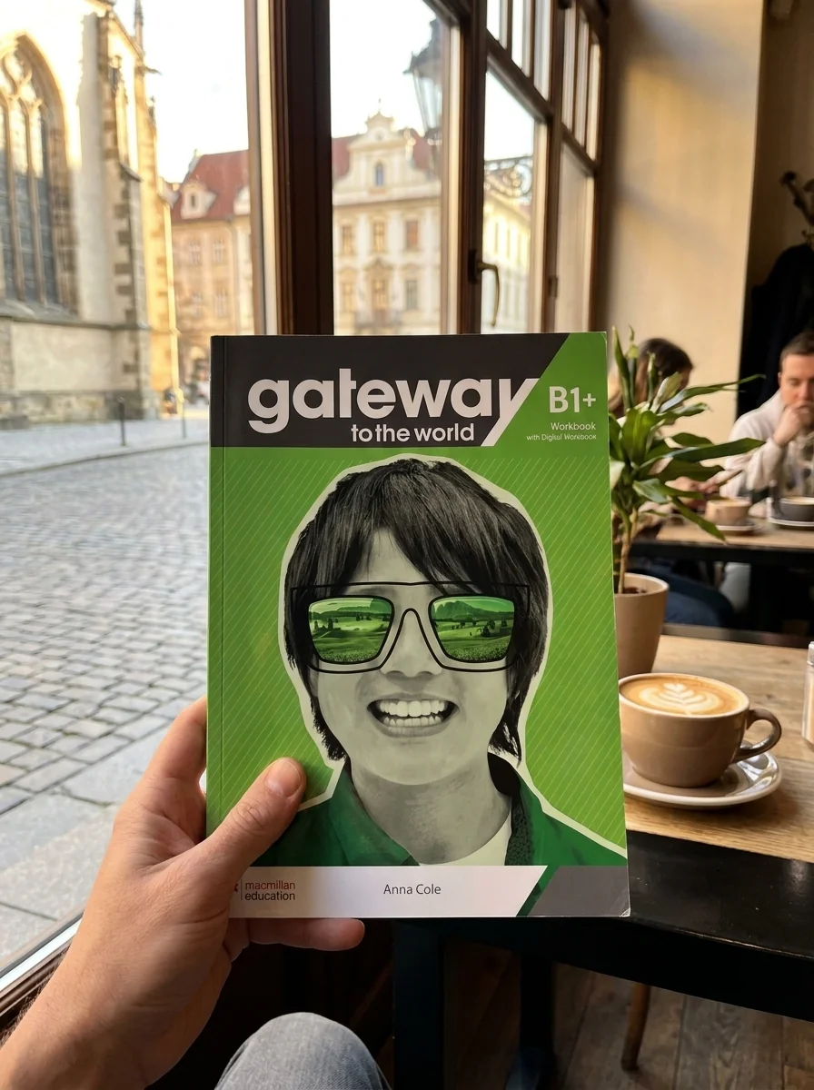 Gateway to the World for Ukraine 4/B1+ Workbook with Digital Workbook — Анна Коул, обкладинка