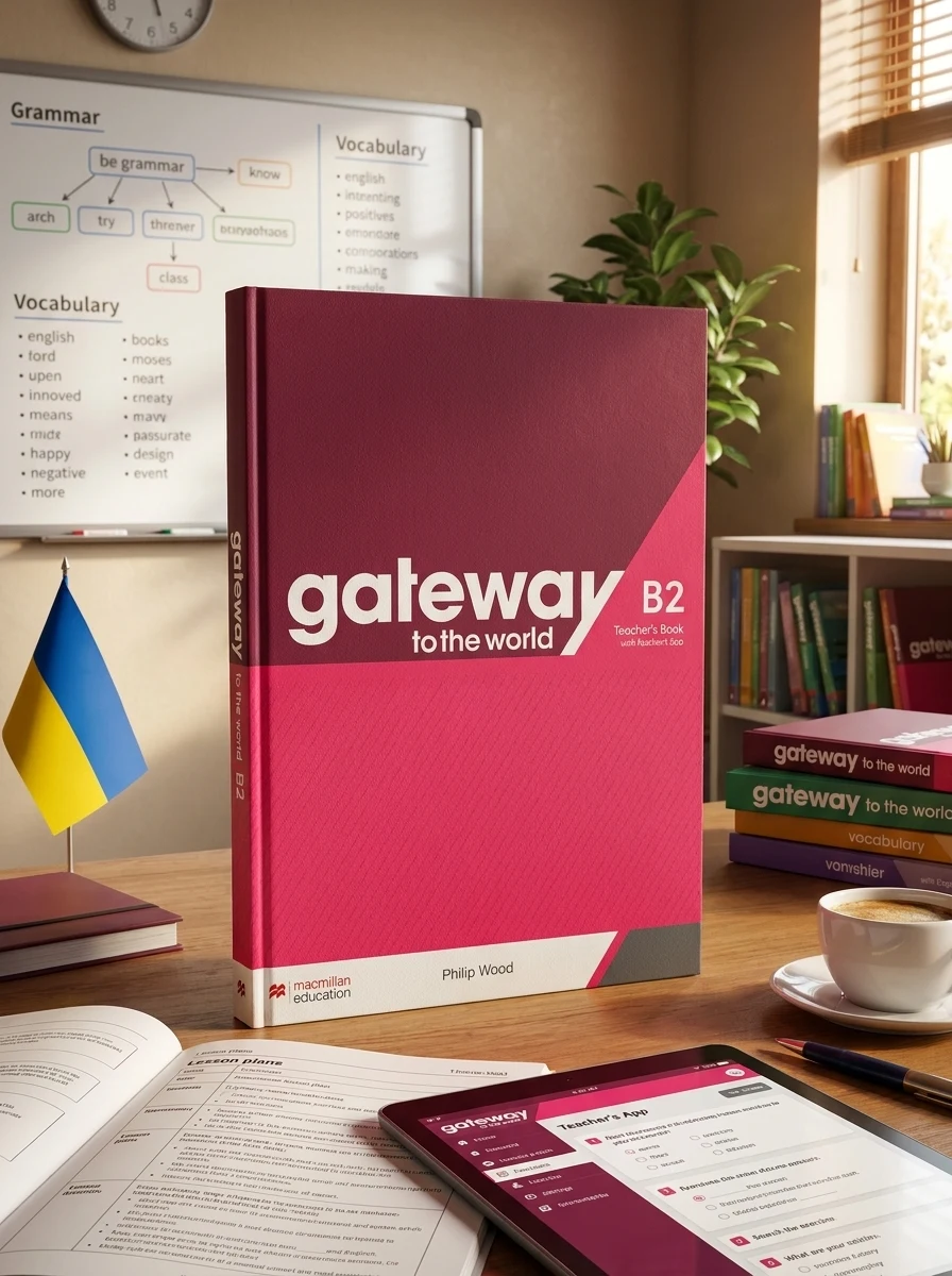 Gateway to the World for Ukraine 5/B2 Teacher's Book with Teacher's App — фото 2